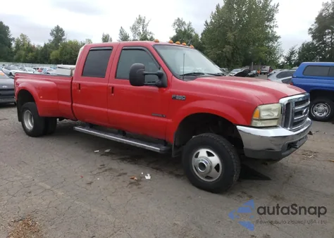2003 Ford F350 Super Duty из США, поврежденный, VIN 1FTWW33F63EB17664